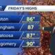 Alabama's drought continues state-wide with not a drop a rain in Birmingham the past 27 days.