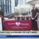 AED donated in memory of Lucy Nash