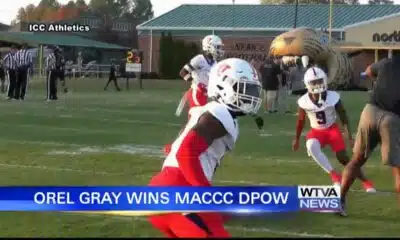 Orel Gray of ICC wins MACCC Defensive Player of the Week