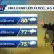 Storms possible during Halloween