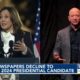 Many Newspapers Decline to Endorse a 2024 Presidential Candidate