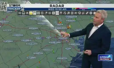 Meteorologist Justin Stapleton tracks rainfall across SE Texas for the first time in over a month!