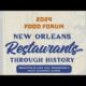 The Historic New Orleans Collection’s annual Food Forum returns
