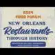The Historic New Orleans Collection’s annual Food Forum returns