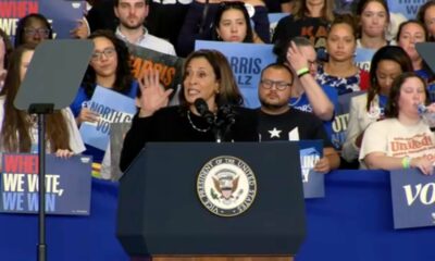 Vice President Kamala Harris pitches plans, optimism to throng of supporters in Raleigh