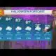 Halloween forecast: Scattered rain possible