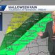 Halloween Soaker! Rain will be likely west of I-59 Thursday night into Friday morning ahead of a ...