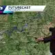 Rain pushing out this evening, sunshine for Friday