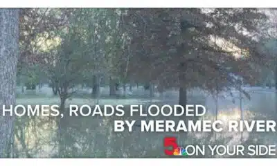 Homes, roads flooded by Meramec River