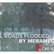 Homes, roads flooded by Meramec River