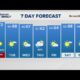 Evening Weather(11/10): Scattered showers overnight taper off early Monday morning