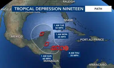 Tropical Depression 19 not likely to impact North Carolina