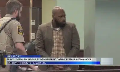 Travis Lofton found guilty of murdering Daphne restaurant manager