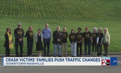 Families of car crash victims honor loved ones, push for change on Tennessee roads