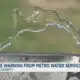 Water pipe warning from Metro water services