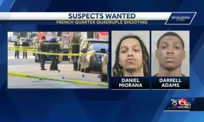 French Quarter mass shooting suspects on the run considered 'armed and dangerous'