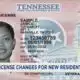 Driver's license changes for new residents