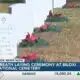 Riemann Family Funeral Home laying wreaths to honor fallen at Biloxi National Cemetery