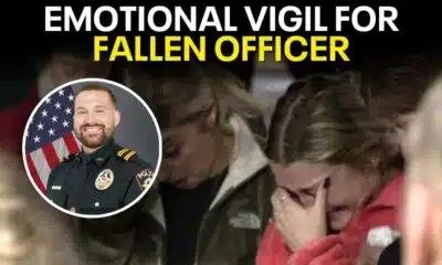 Vigil held for Greenville police officer killed in ambush attack
