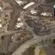 Sky 4 shows Asheville River Arts District, two months after Hurricane Helene