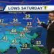 Another cool down on the way
