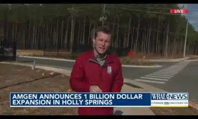 Amgen to add 370 jobs as part of $1B investment in Holly Springs