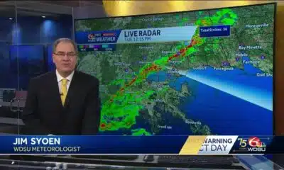 Flood watch until 6pm, much colder air overnight