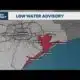 Parts of Southeast Texas coast under a 'Low Water Advisory'