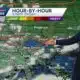 A few more clouds but warmer days coming