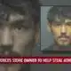Suspect forces store owner to help steal ATM