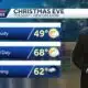 Mild winter days but rain chances for Christmas Eve and Christmas Day