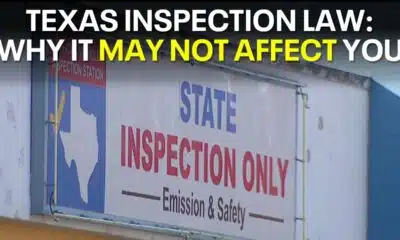 New vehicle inspection laws in Texas