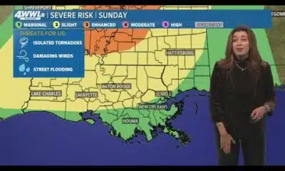 Weather Impact Alert New Orleans: Severe weather for Sunday, storms and possible isolated tornadoes