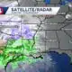 Expected snow totals for parts of South Carolina for Friday