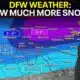 Dallas weather: How much more snow will we see?