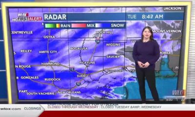 FIRST ALERT: Snow in South Mississippi will continue to fall