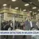 Rotating weapon detectors in Wilson County