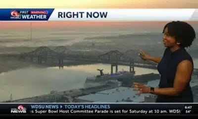 7 a.m. Louisiana Weather Update: Dense fog in the a.m. before sunshine & warm temps later