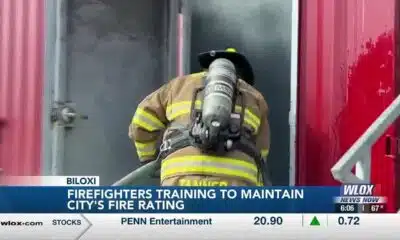 Biloxi firefighters undergoing scenario-based training to maintain city's fire rating