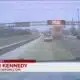 Road conditions along I-40 in Davidson County