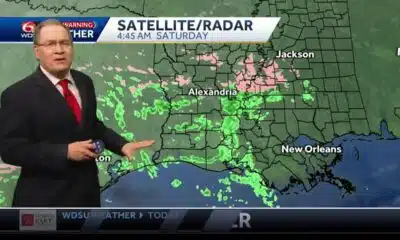 Rain may be heavy at times Sunday, warmer week ahead