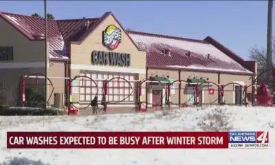 Car washes expected to be busy after winter storm