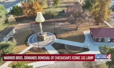Warner Bros. demands removal of Chickasha's iconic leg lamp