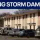 Parts of an Irving apartment complex roof collapse