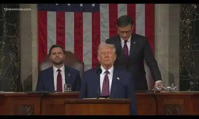 Trump delivers his first presidential joint address