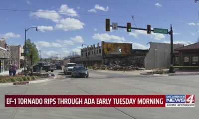EF-1 tornado rips through Ada early Tuesday morning