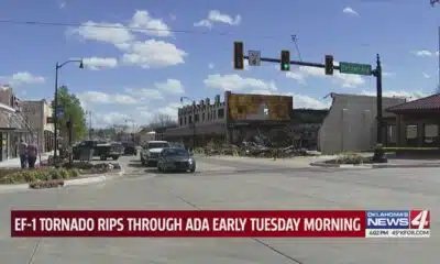 EF-1 tornado rips through Ada early Tuesday morning