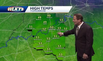 Few showers tonight... dry and pleasant this weekend