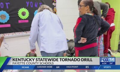 Fayette County students participate in statewide tornado drill
