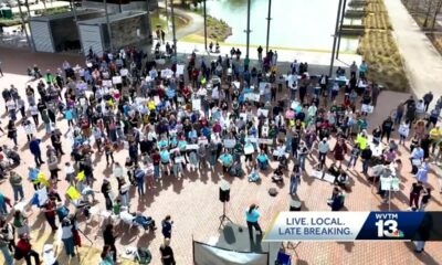 'It's maddening': Protesters speak out against NIH funding cuts